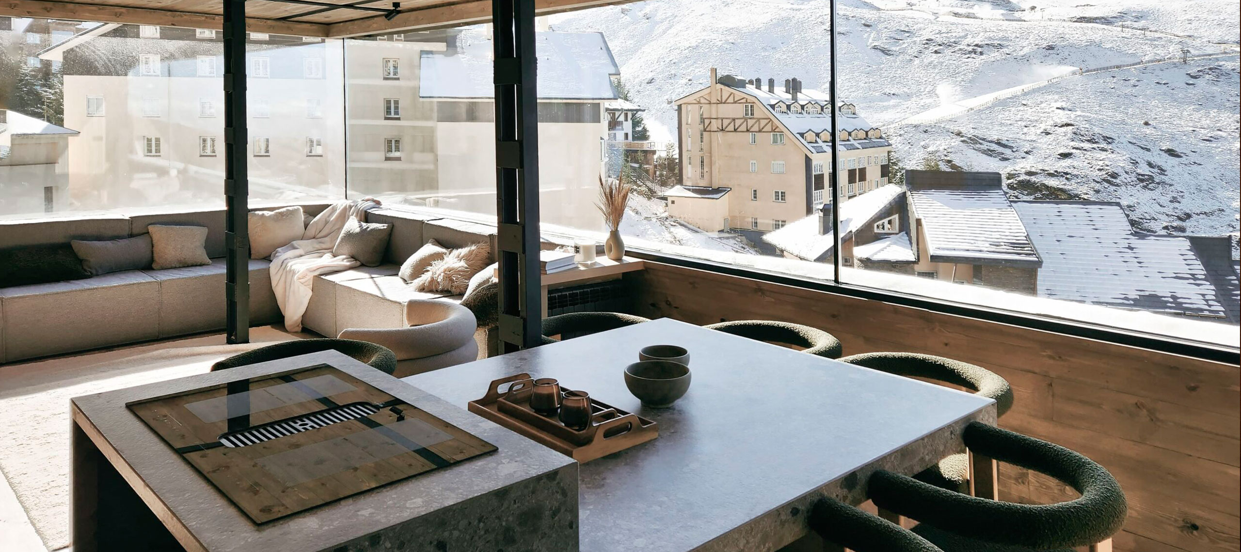 Casa Nevada, luxury interior design in Sierra Nevada · Archidom Studio