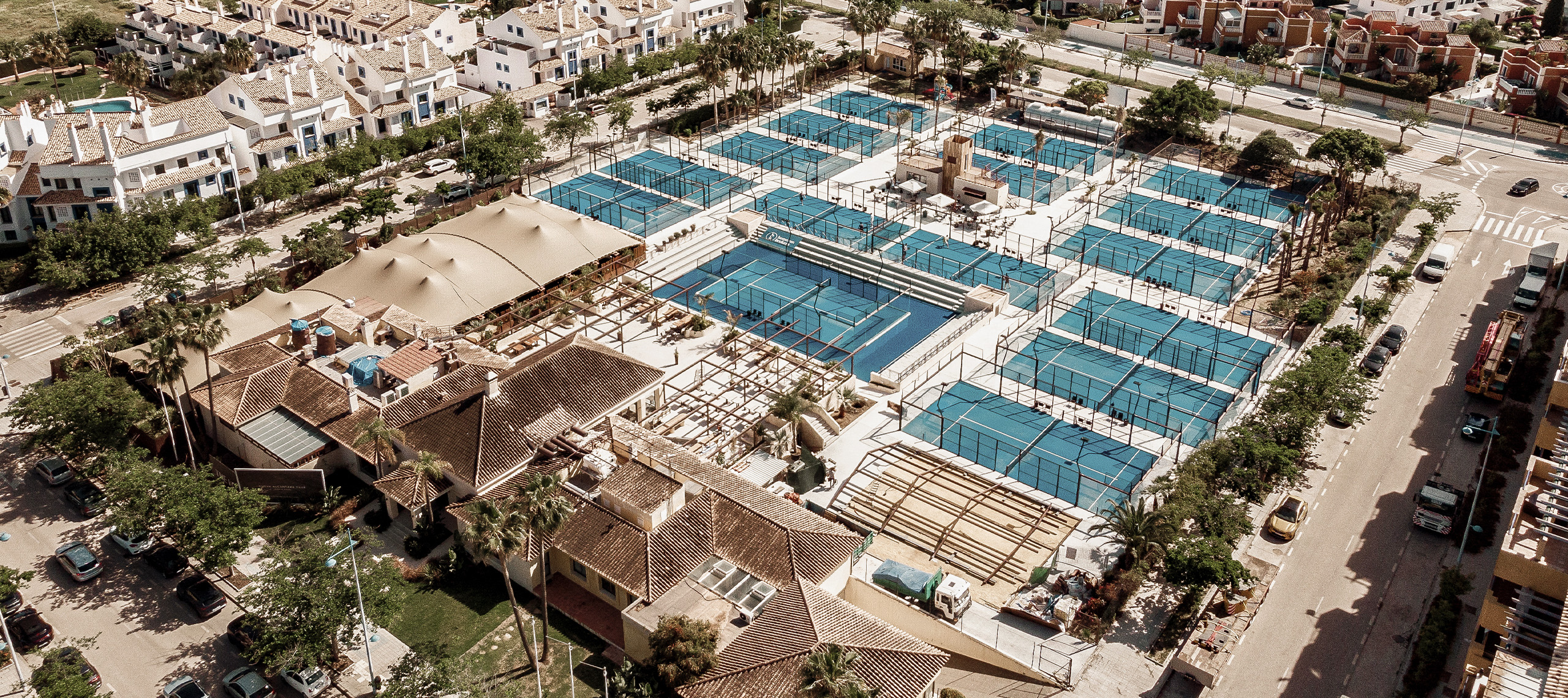 Nueva Alcántara Club, sports club in San Pedro de Alcántara · Archidom Studio