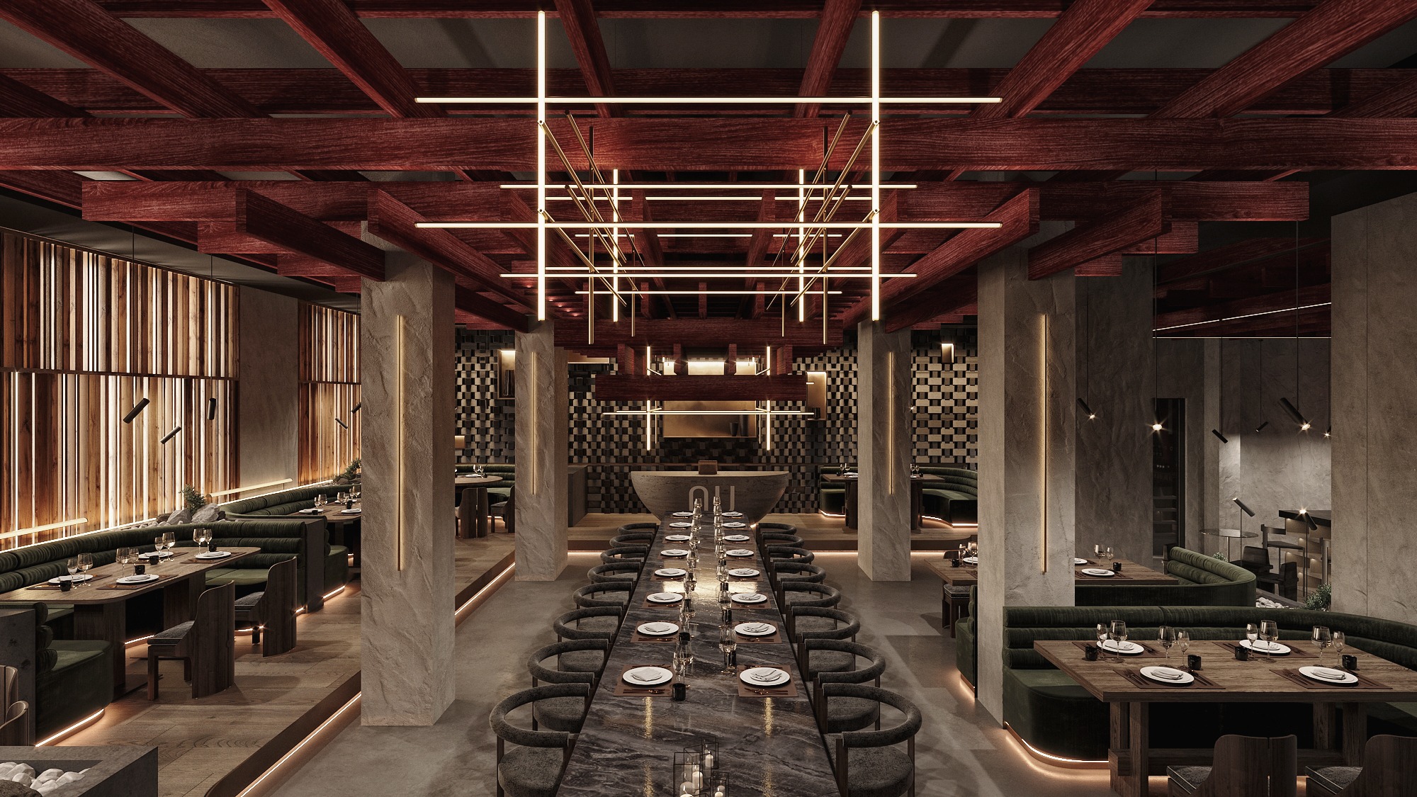 NU Downtown — restaurante en Marbella · Archidom Studio — imagen 2