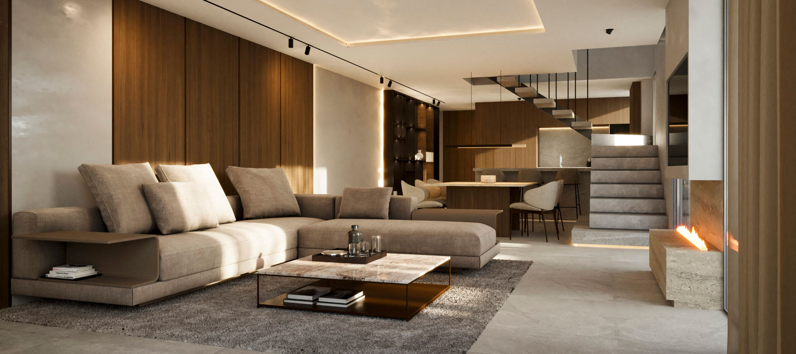 Apartamento Las Lolas, luxury interior design in Nueva Andalucía · Archidom Studio