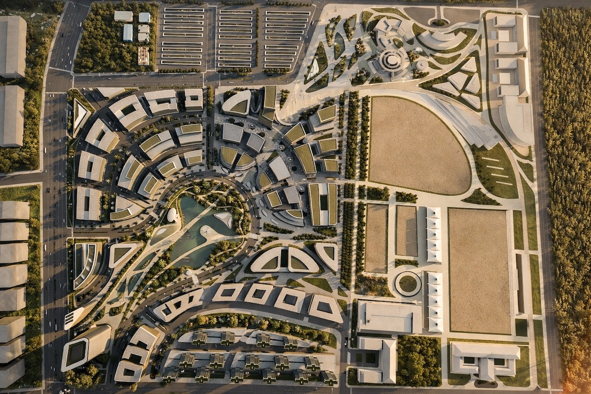 Le Ma Joy Town — masterplan en Pekín · Archidom Studio — imagen 1