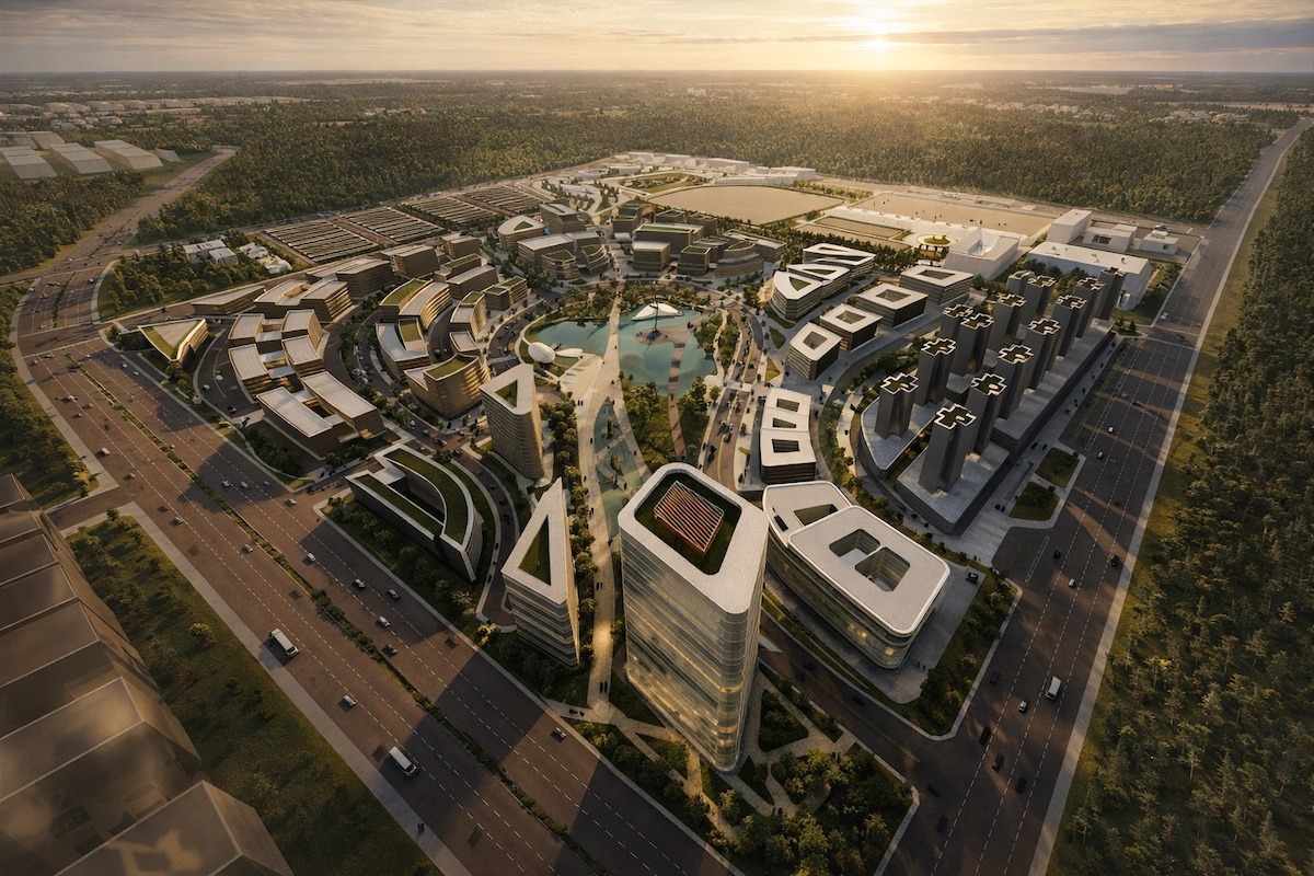 Le Ma Joy Town — masterplan en Pekín · Archidom Studio — imagen 2