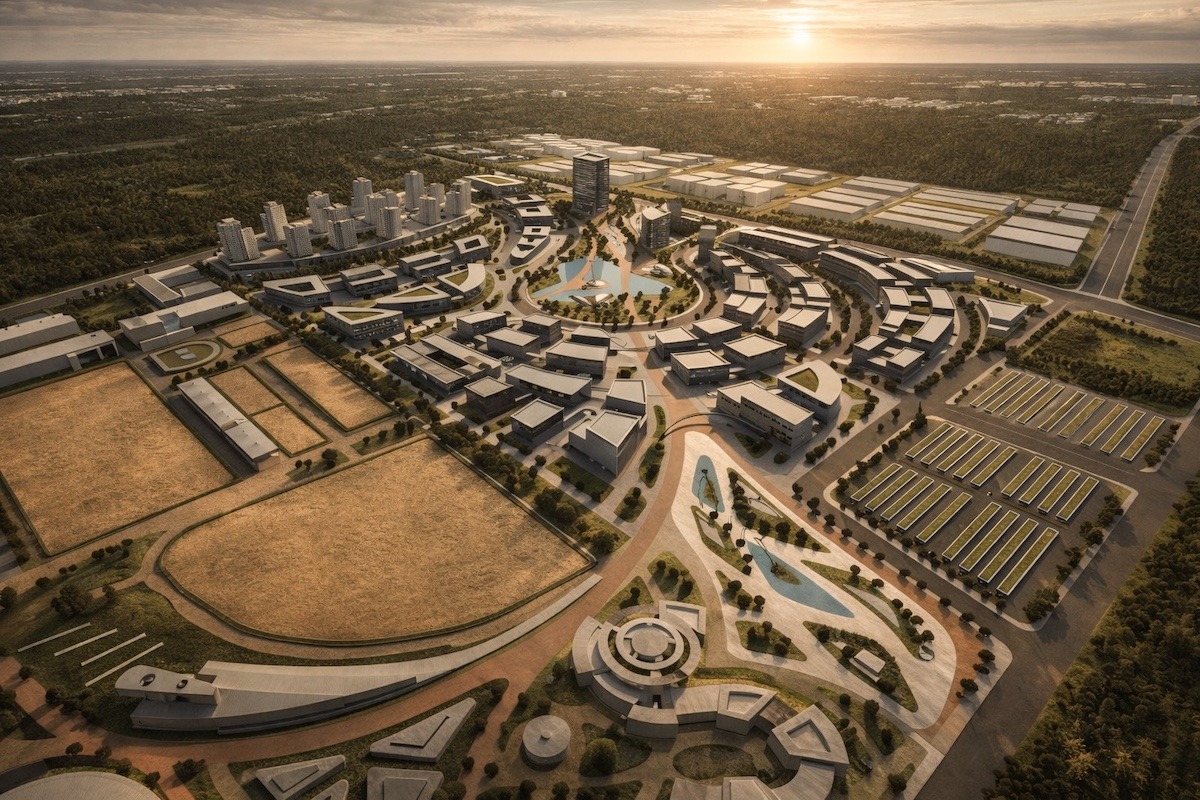 Le Ma Joy Town — masterplan en Pekín · Archidom Studio — imagen 3