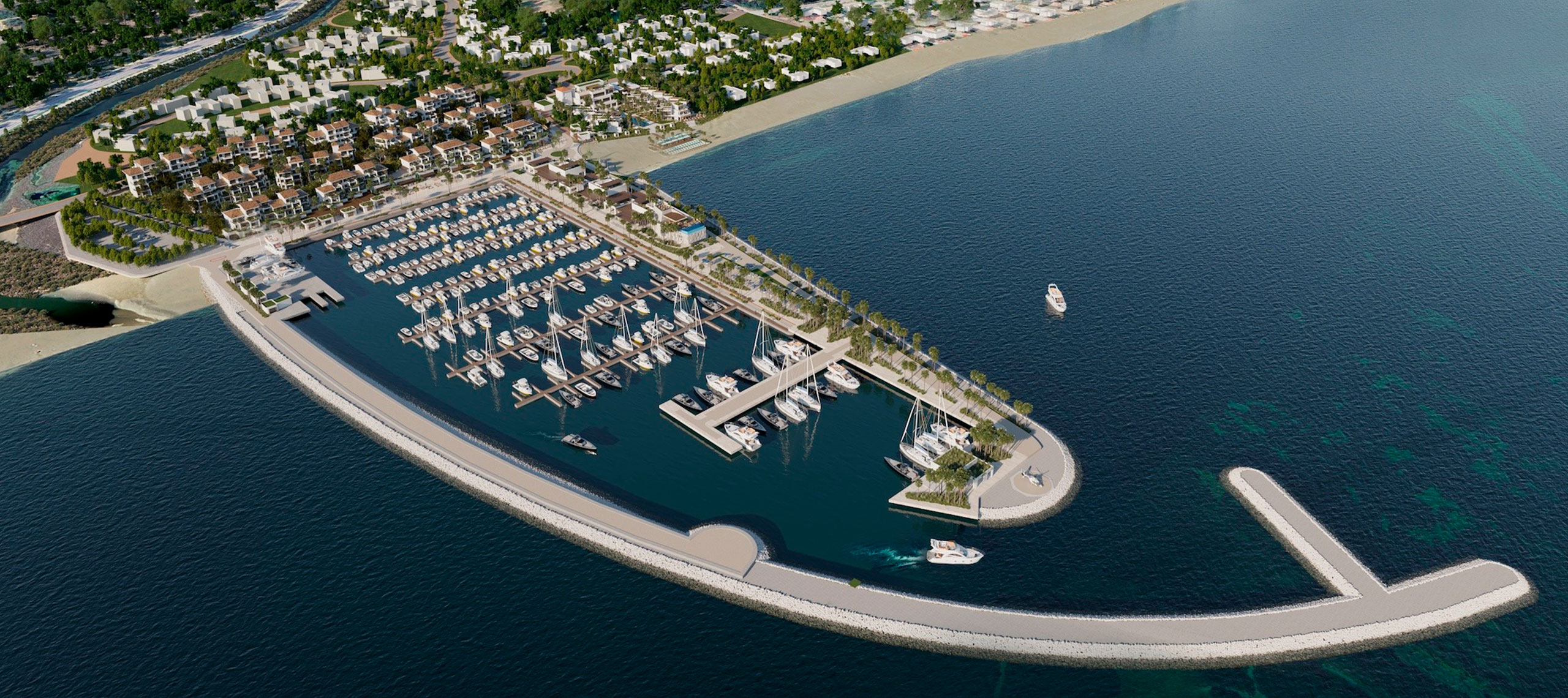 Masterplan Marina Cabo Negro, masterplan in Cabo Negro — by Archidom Studio, luxury architects in Marbella