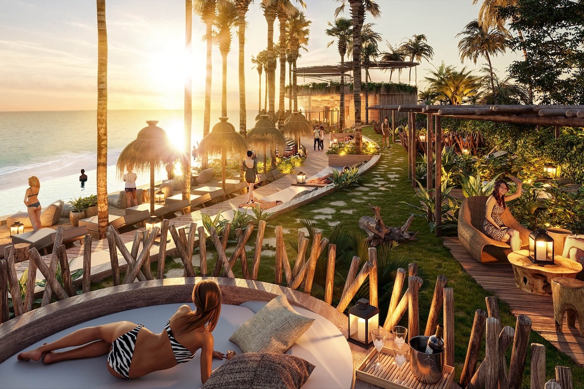The Pool House — beach club en Estepona · Archidom Studio — imagen 1