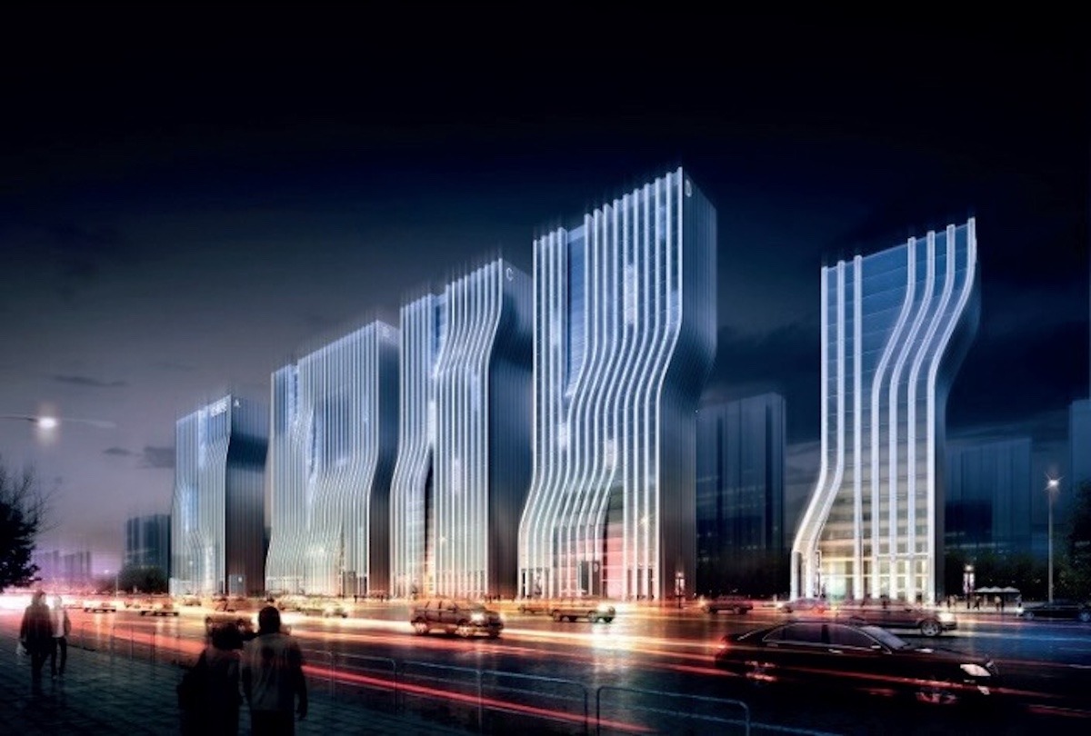 Taiyuan One — masterplan en Taiyuan · Archidom Studio — imagen 1