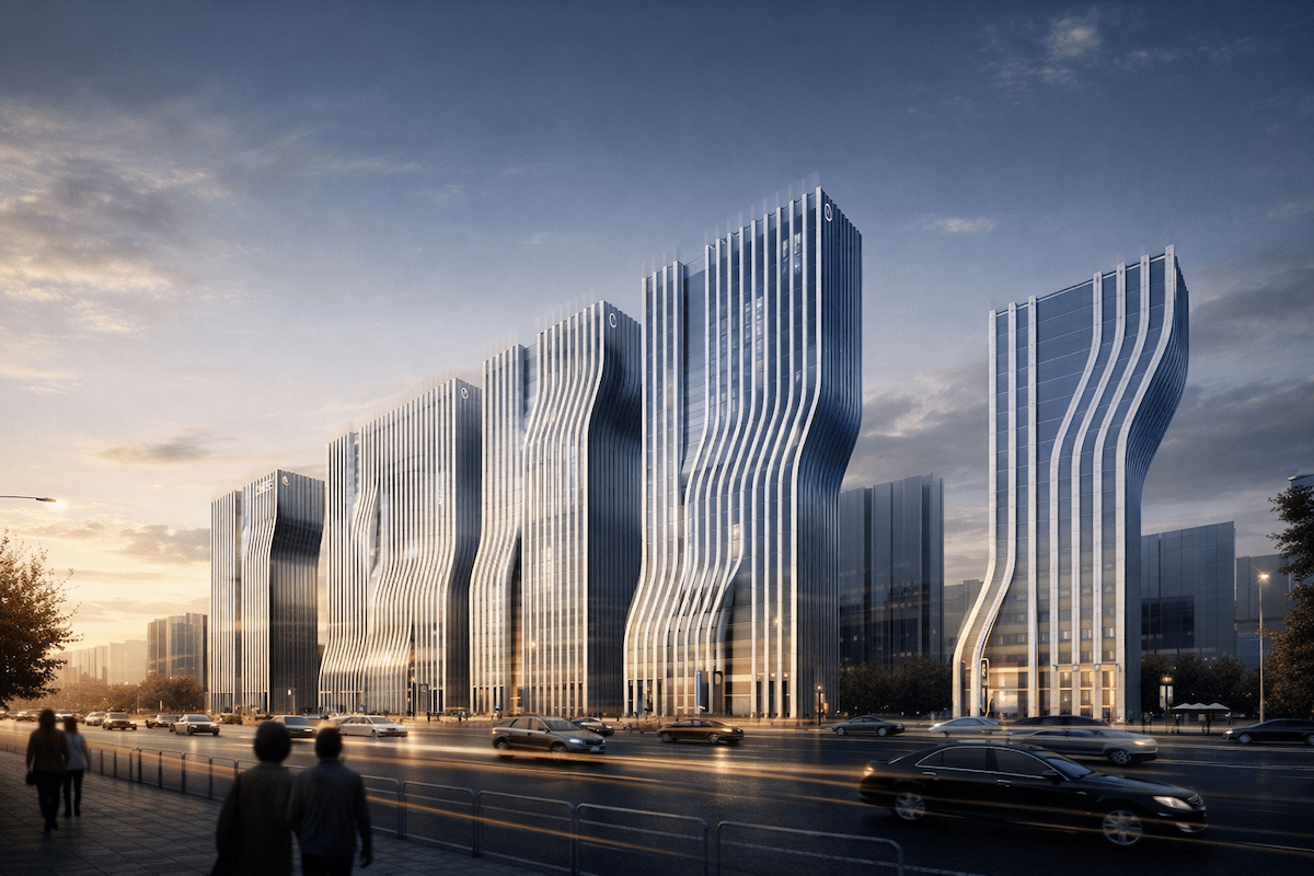 Taiyuan One — masterplan en Taiyuan · Archidom Studio — imagen 2
