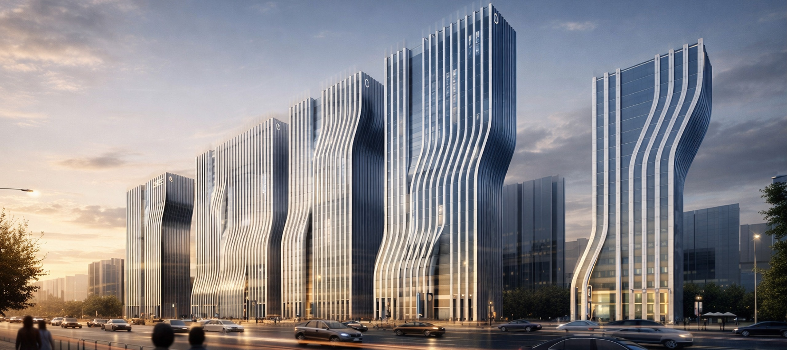 Taiyuan One, masterplan in Taiyuan · Archidom Studio