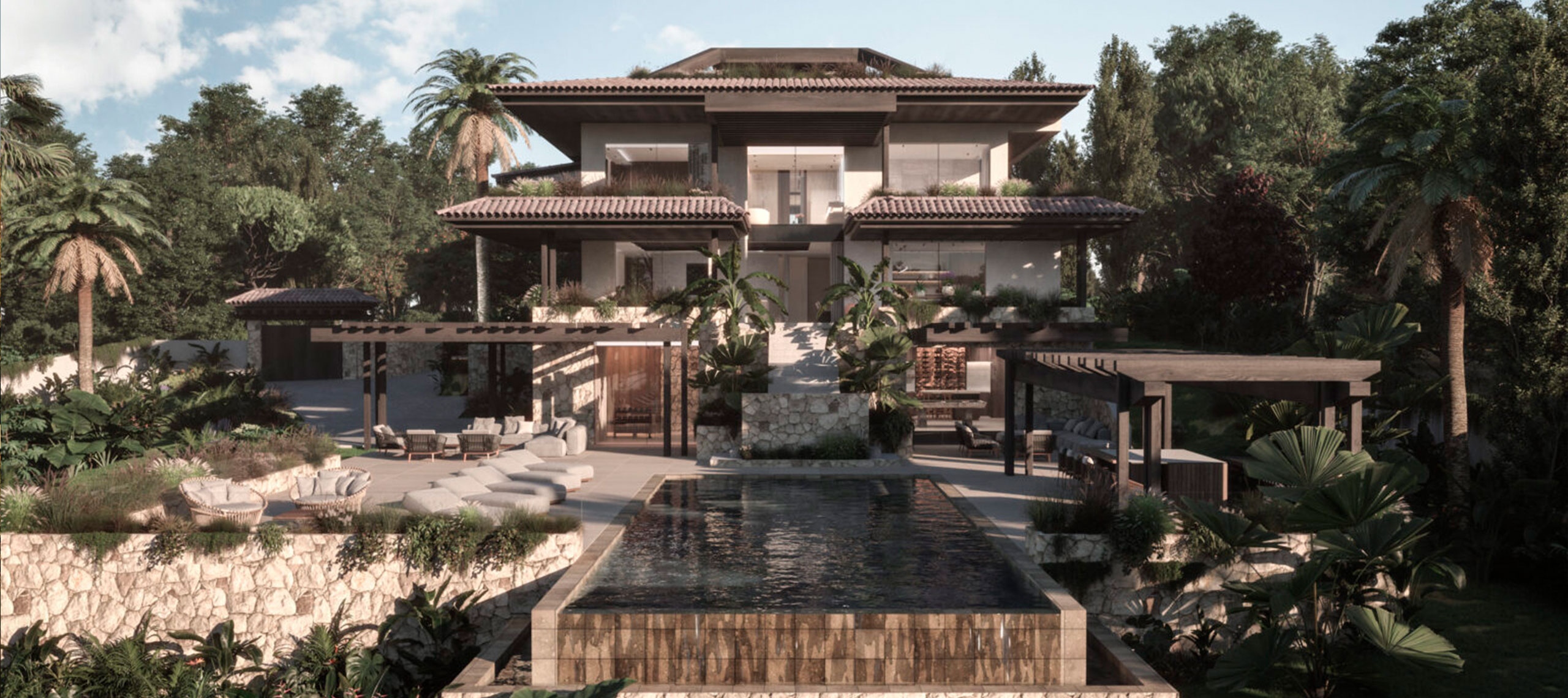 Villa Paraíso, luxury villa in El Paraíso · Archidom Studio
