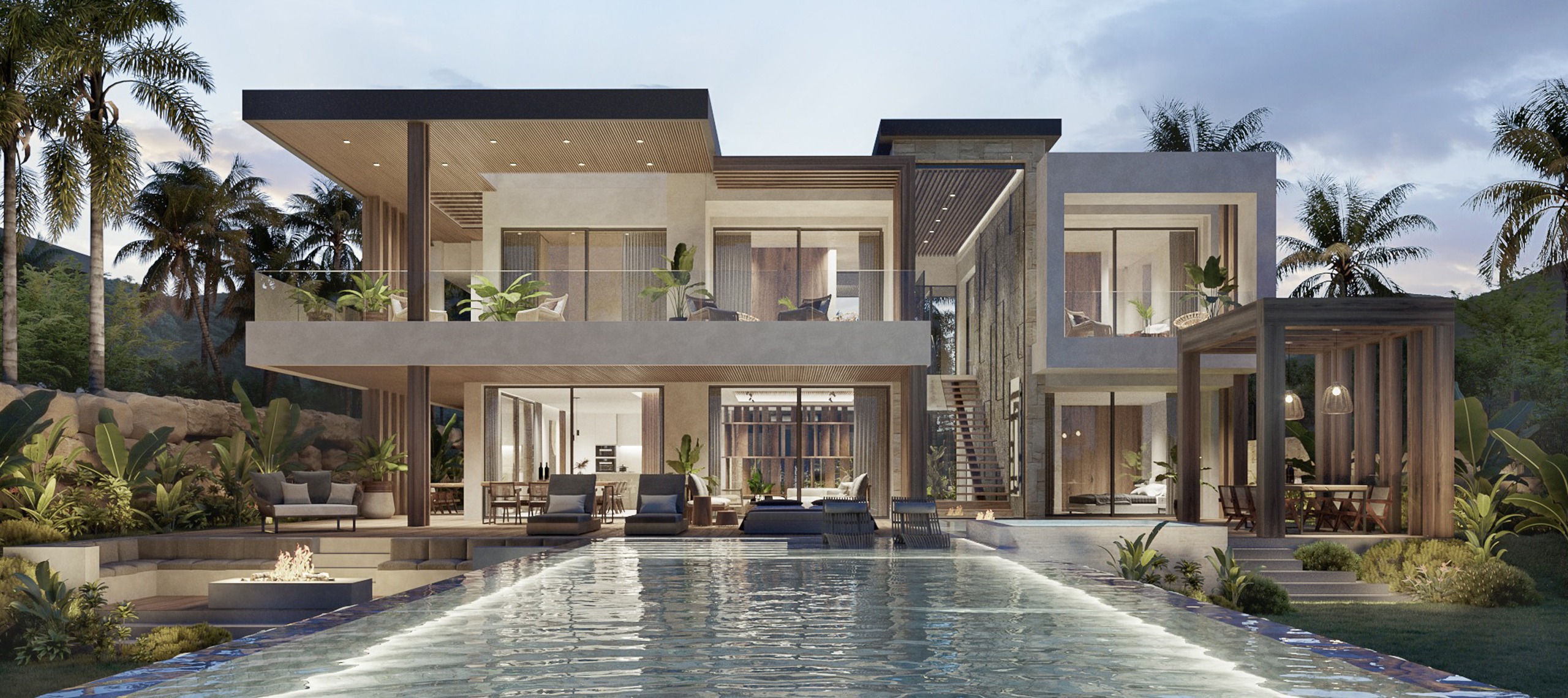 Villa Bond 08, luxury villa in Los Flamingos · Archidom Studio