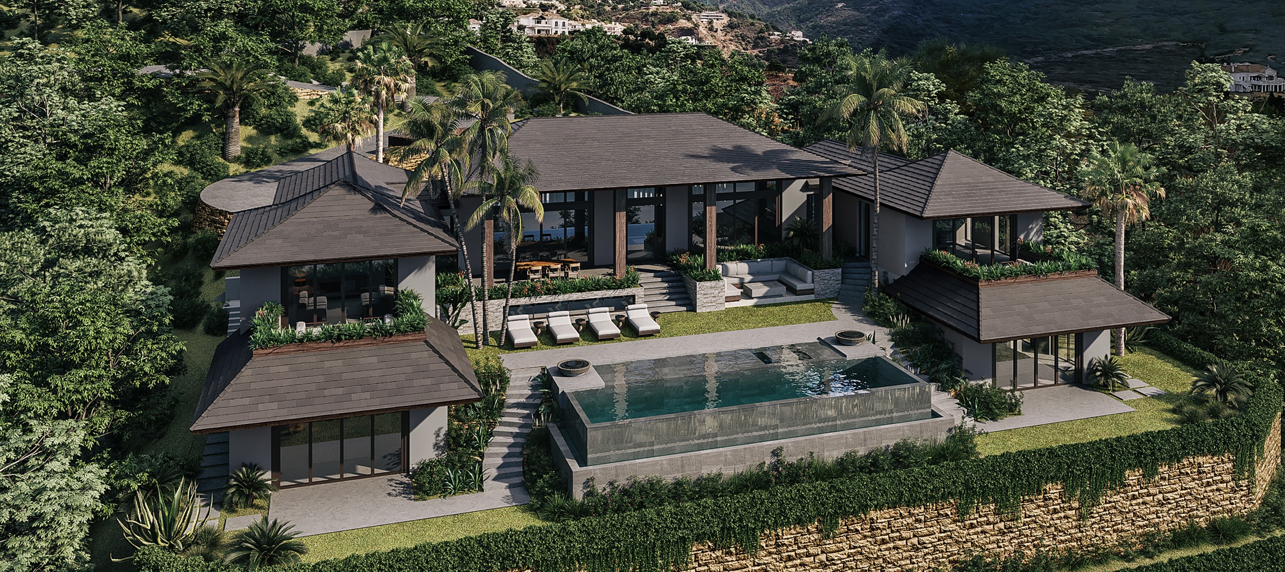 Villa Duabulan, luxury villa in Estepona · Archidom Studio