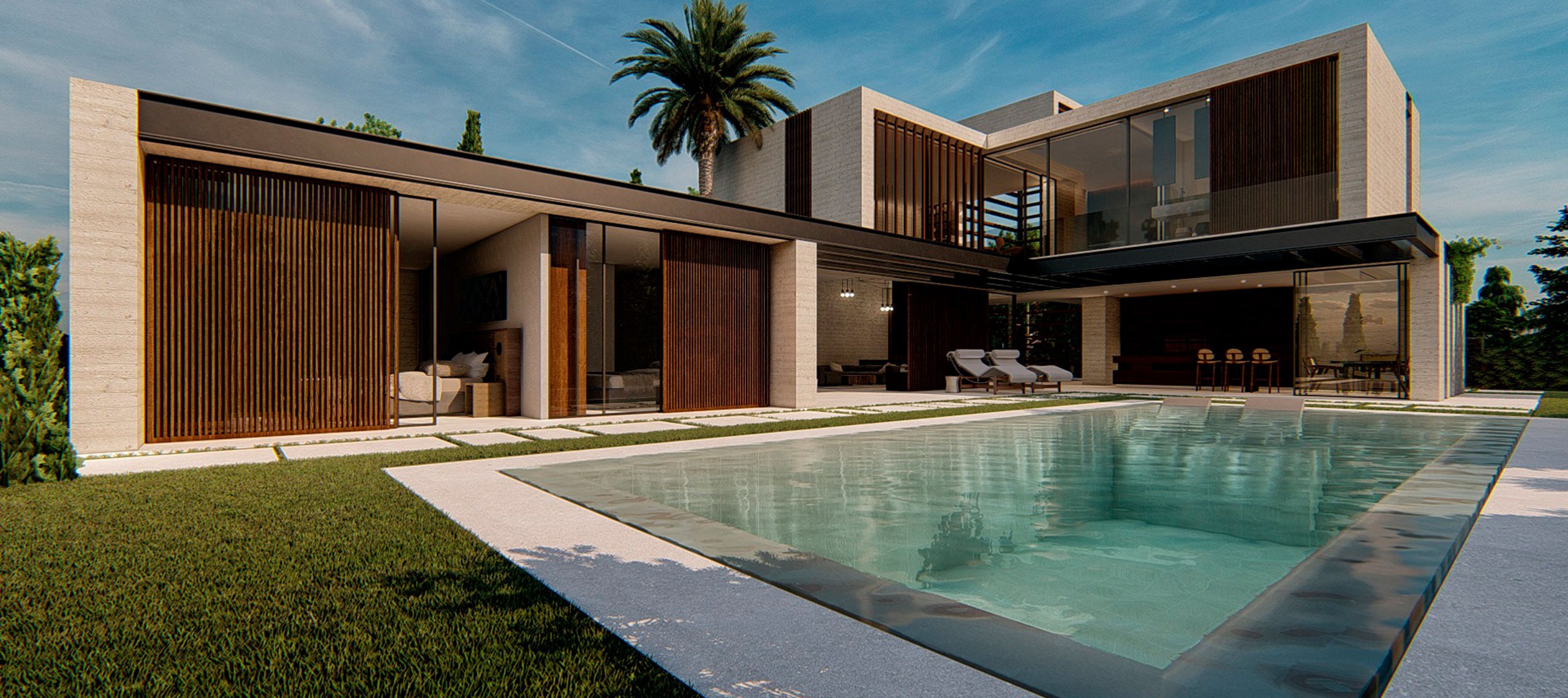 Villa O. Guadalmina, luxury villa in Guadalmina · Archidom Studio