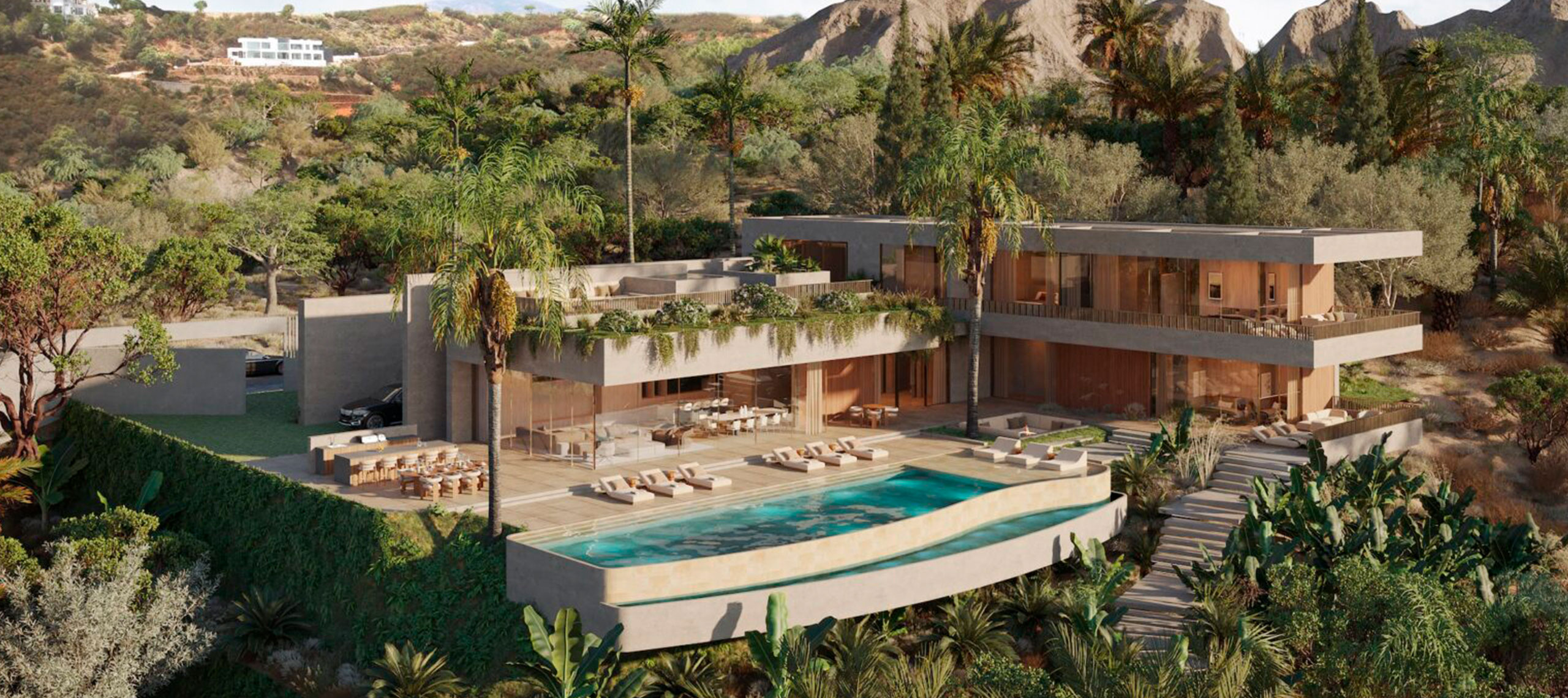 Villa Club, luxury villa in Benahavís · Archidom Studio
