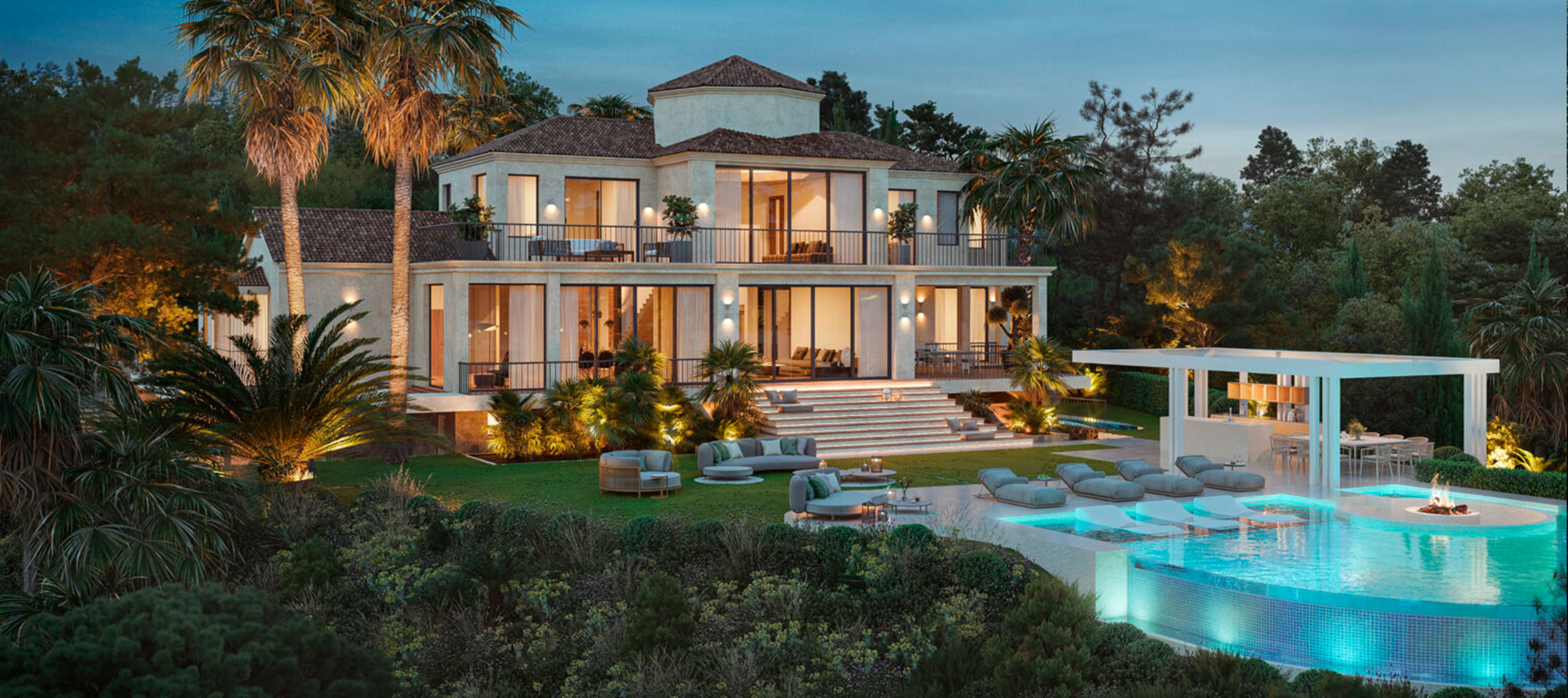 Villa P, luxury villa in La Zagaleta · Archidom Studio
