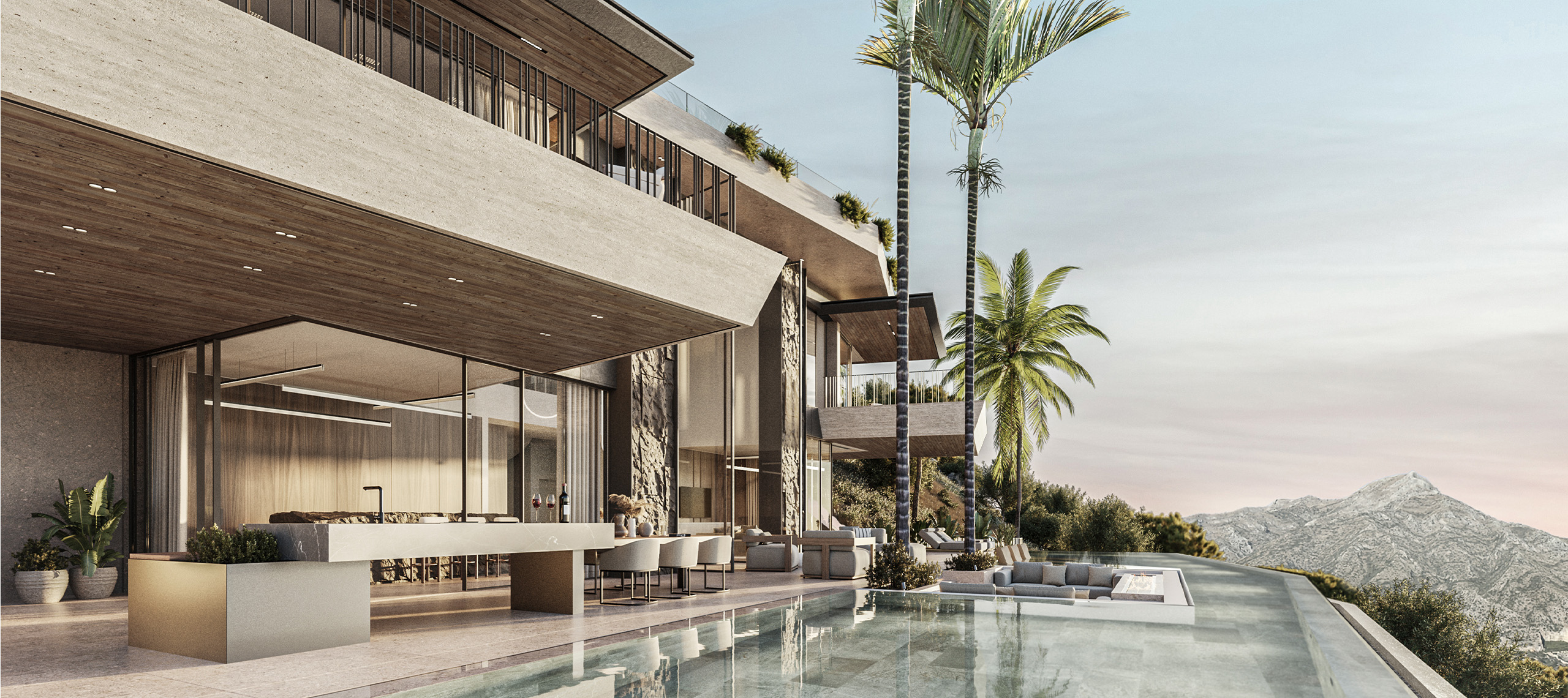 Villa R Quinta, luxury villa in La Quinta · Archidom Studio