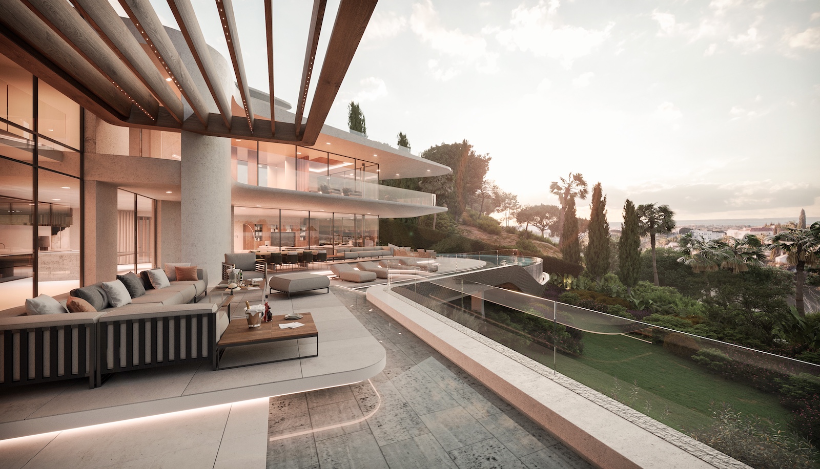 Villa Trazo — villa de lujo en El Herrojo · Archidom Studio — imagen 2