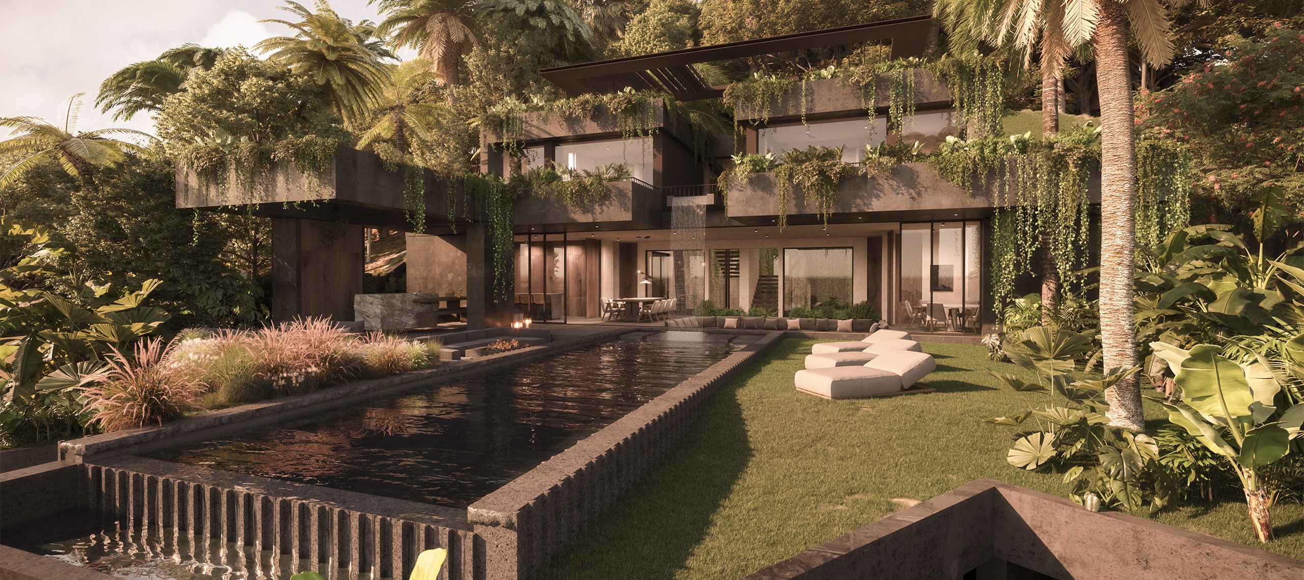 Villas Jaguar, luxury villa in Nueva Andalucía · Archidom Studio