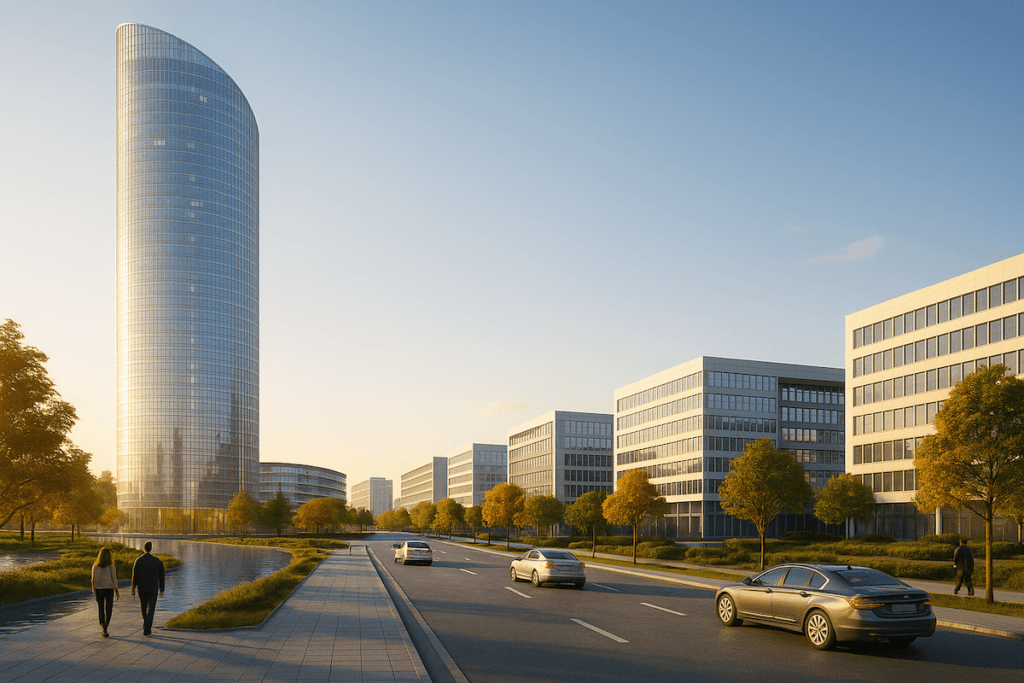 Masterplan ECO TECH INDUSTRIAL PARK | Archidom Studio