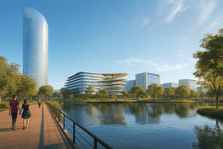 Masterplan ECO TECH INDUSTRIAL PARK | Archidom Studio